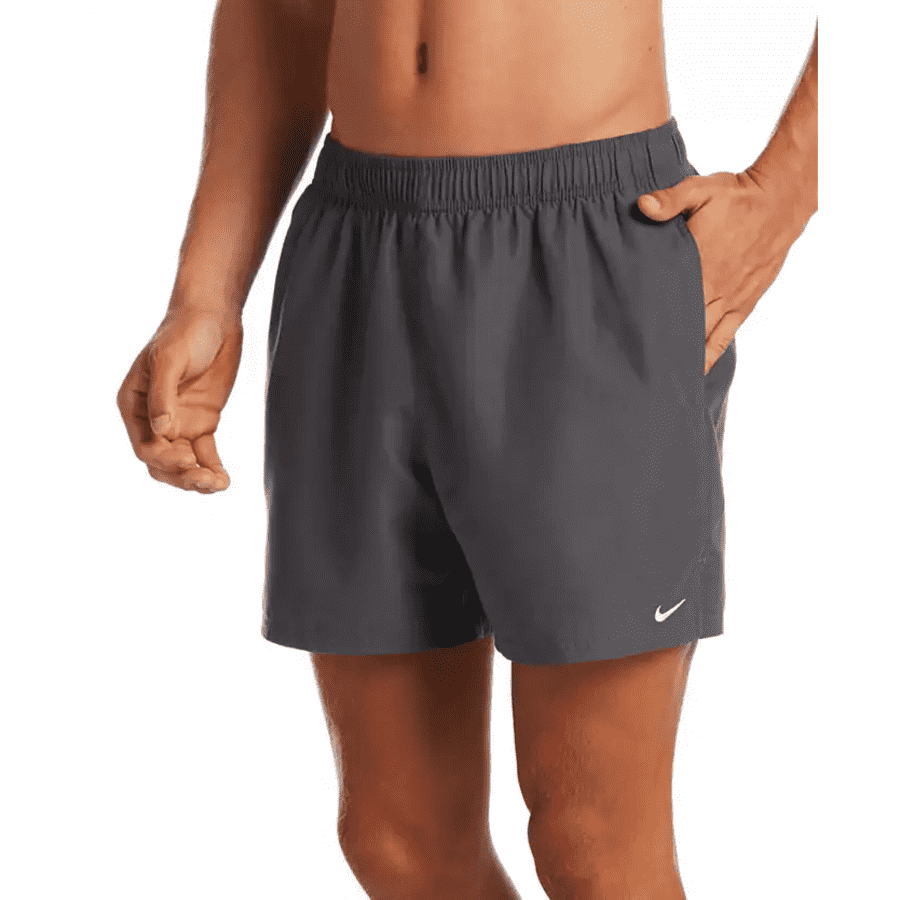 Nike Men's Essential Lap Solid 5" Swim Trunks (XL only): $12