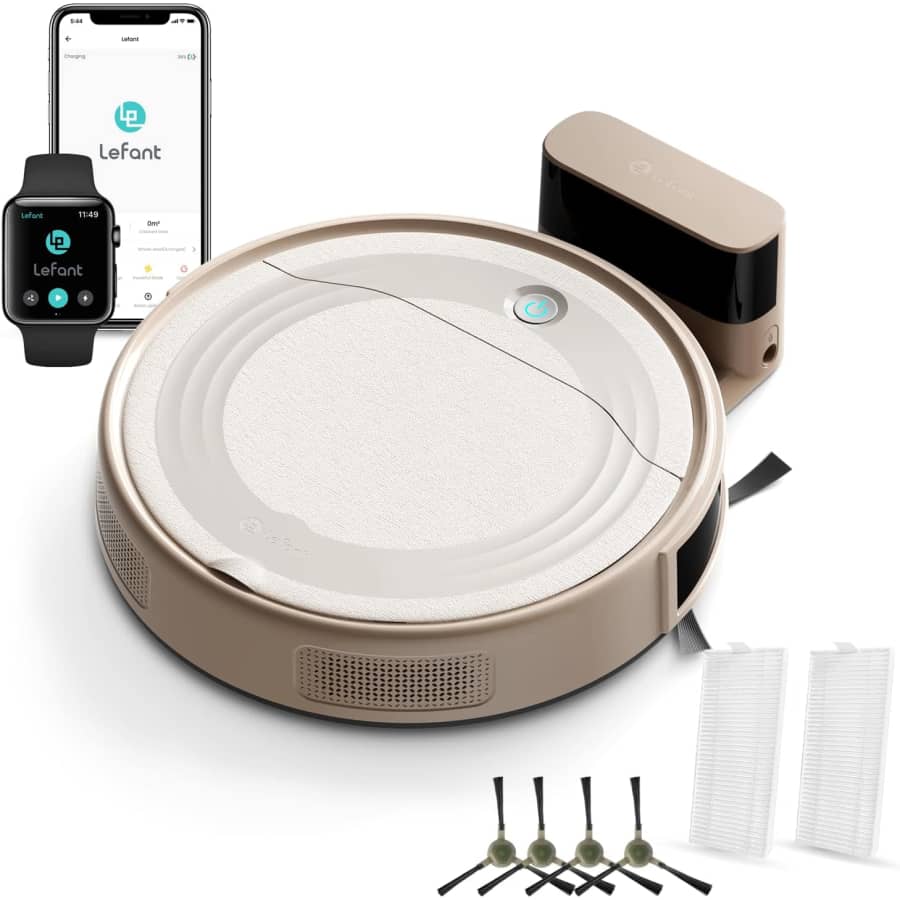 Lefant M310 4,500Pa Smart Robot Vacuum Cleaner: $99.99