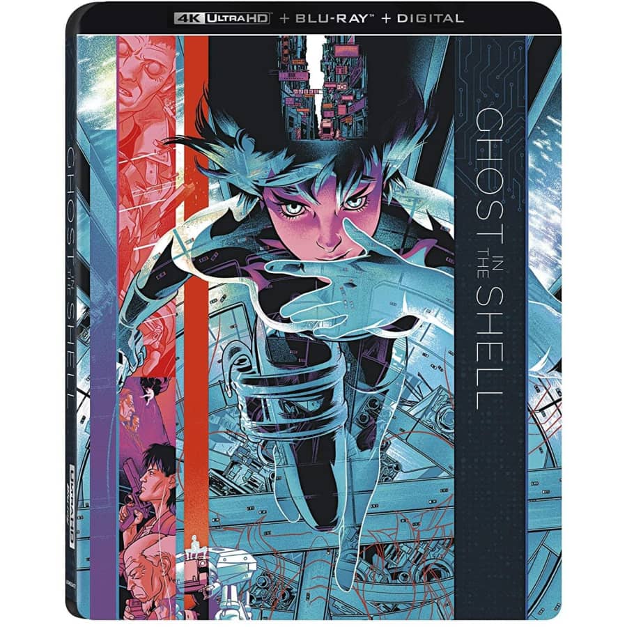 Ghost in the Shell 4K Blu-ray: $12 Ghost in the Shell 4K Blu-ray: $12