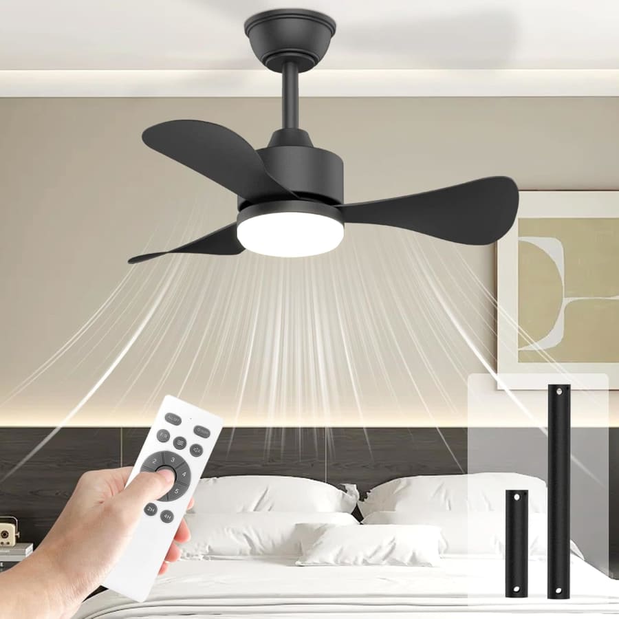 Hisummer 28" Ceiling Fan: $30 Hisummer 28" Ceiling Fan: $30