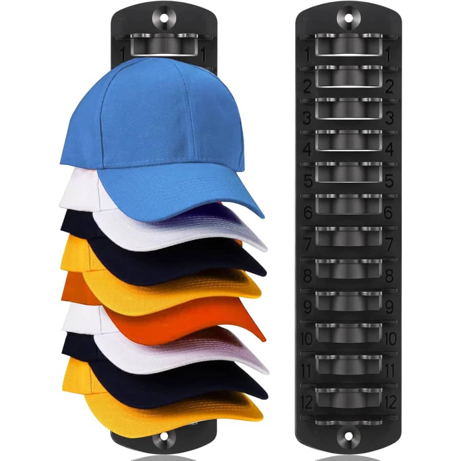 Dntorx Baseball Cap Hat Organizer: $5.84 Dntorx Baseball Cap Hat Organizer: $5.84