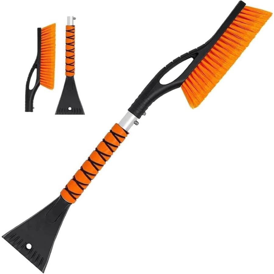 27" Snow Brush & Ice Scraper: $8.48