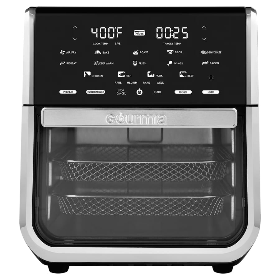 Gourmia 14-Quart All-in-One Air Fryer, Oven, Rotisserie, & Dehydrator: $60