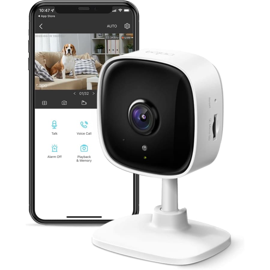 TP-Link Tapo 1080p Indoor Security Camera: $14 TP-Link Tapo 1080p Indoor Security Camera: $14