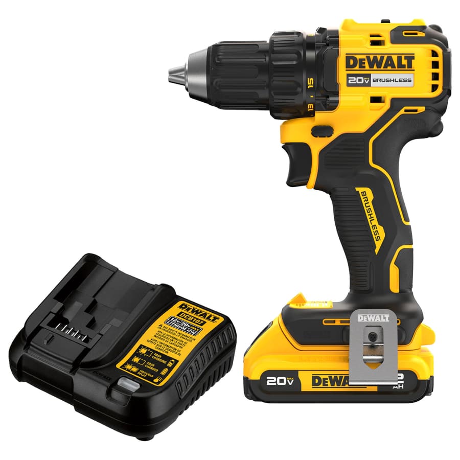 DeWalt 20V Max 1/2" Keyless Brushless Cordless Drill: $119