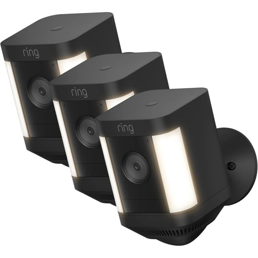Ring Spotlight Cam Plus 3-Pack: $269.97