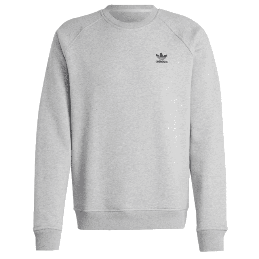adidas Men's Trefoil Essentials Crewneck Sweatshirt: $15 adidas Men's Trefoil Essentials Crewneck Sweatshirt: $15