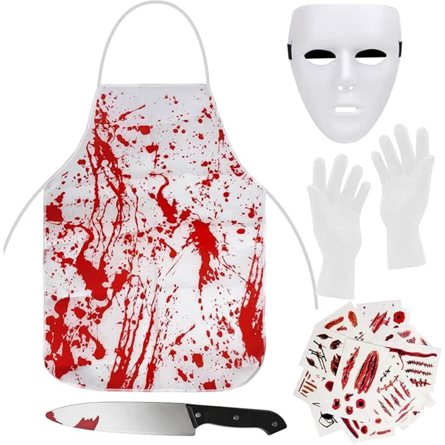 25-Piece Butcher Costume: $9.99 25-Piece Butcher Costume: $9.99