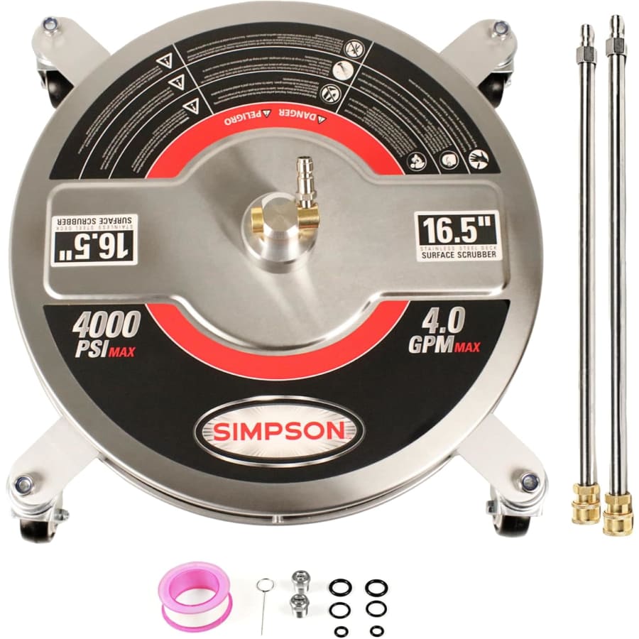 Simpson 16.5" Pressure Washer Surface Cleaner: $99 Simpson 16.5" Pressure Washer Surface Cleaner: $99