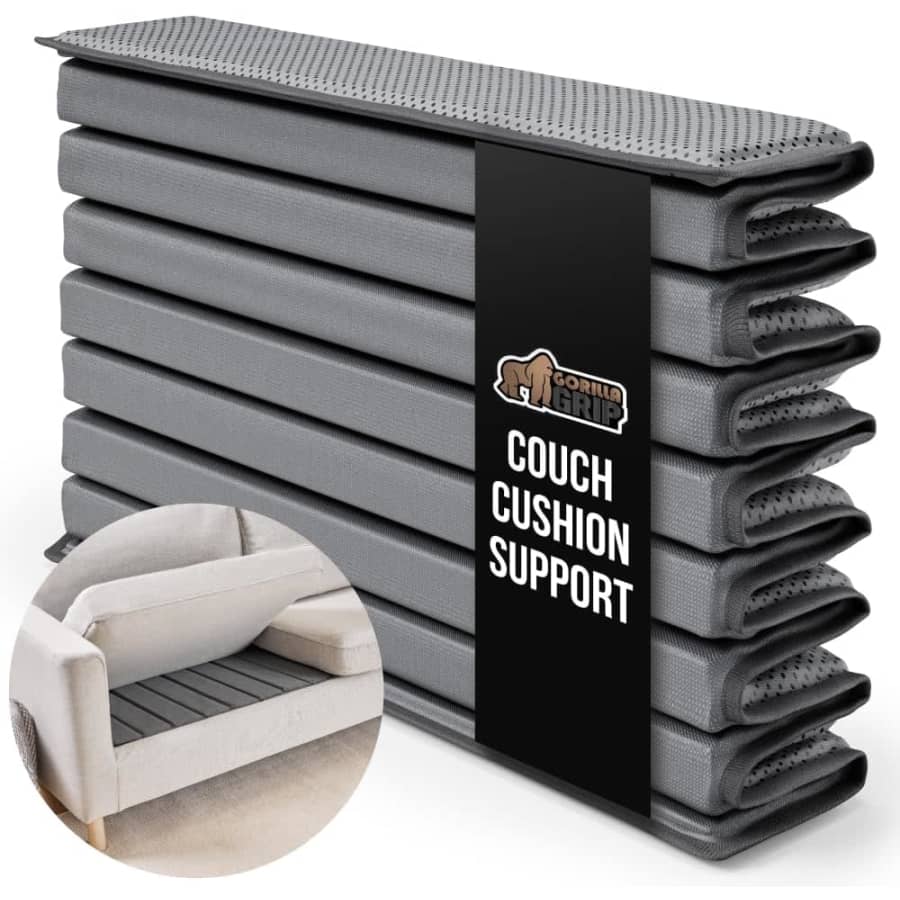 Gorilla Grip 21.5" x 70" Heavy Duty Couch Cushion Support Board: $35 Gorilla Grip 21.5" x 70" Heavy Duty Couch Cushion Support Board: $35