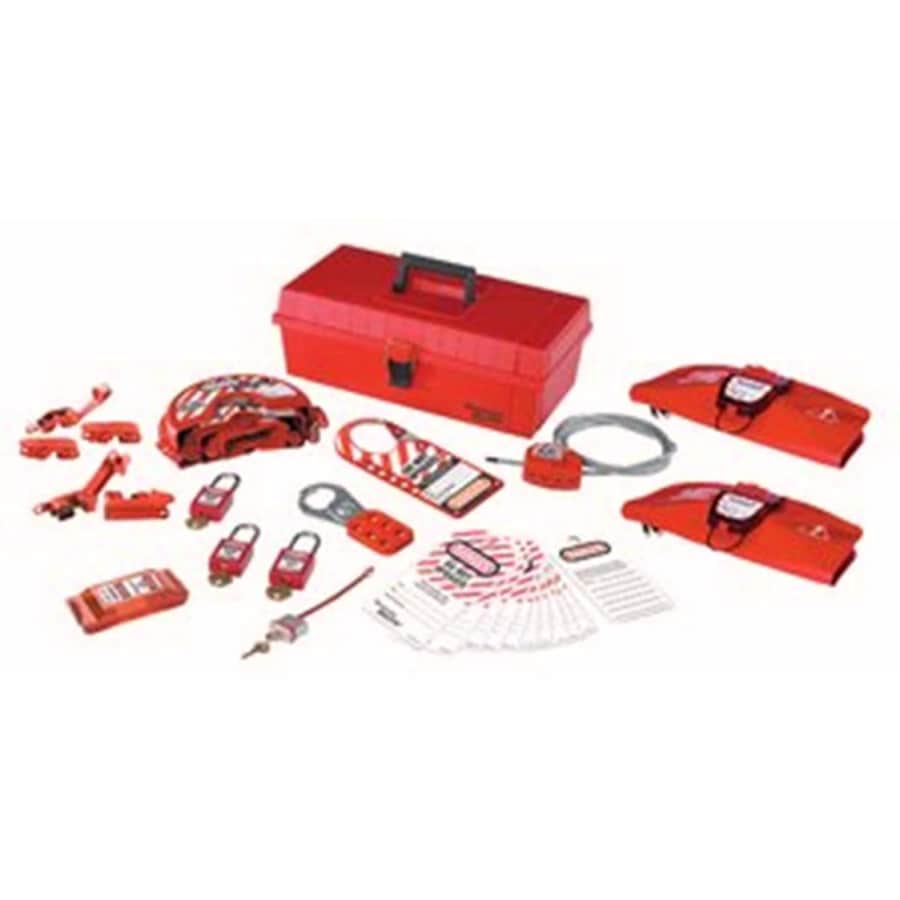 Master Lock Lockout Tagout Kit: $202 Master Lock Lockout Tagout Kit: $202