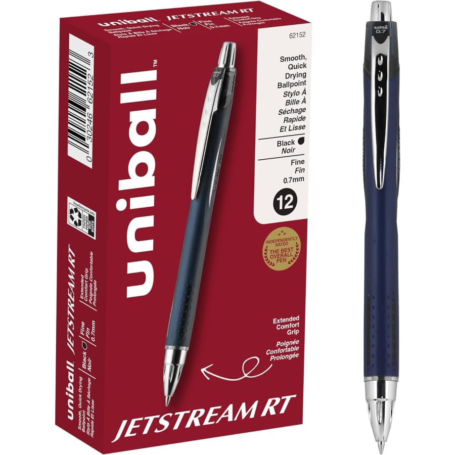 Uni-Ball Jetstream RT Ballpoint Pen 12-Pack: $12 Uni-Ball Jetstream RT Ballpoint Pen 12-Pack: $12