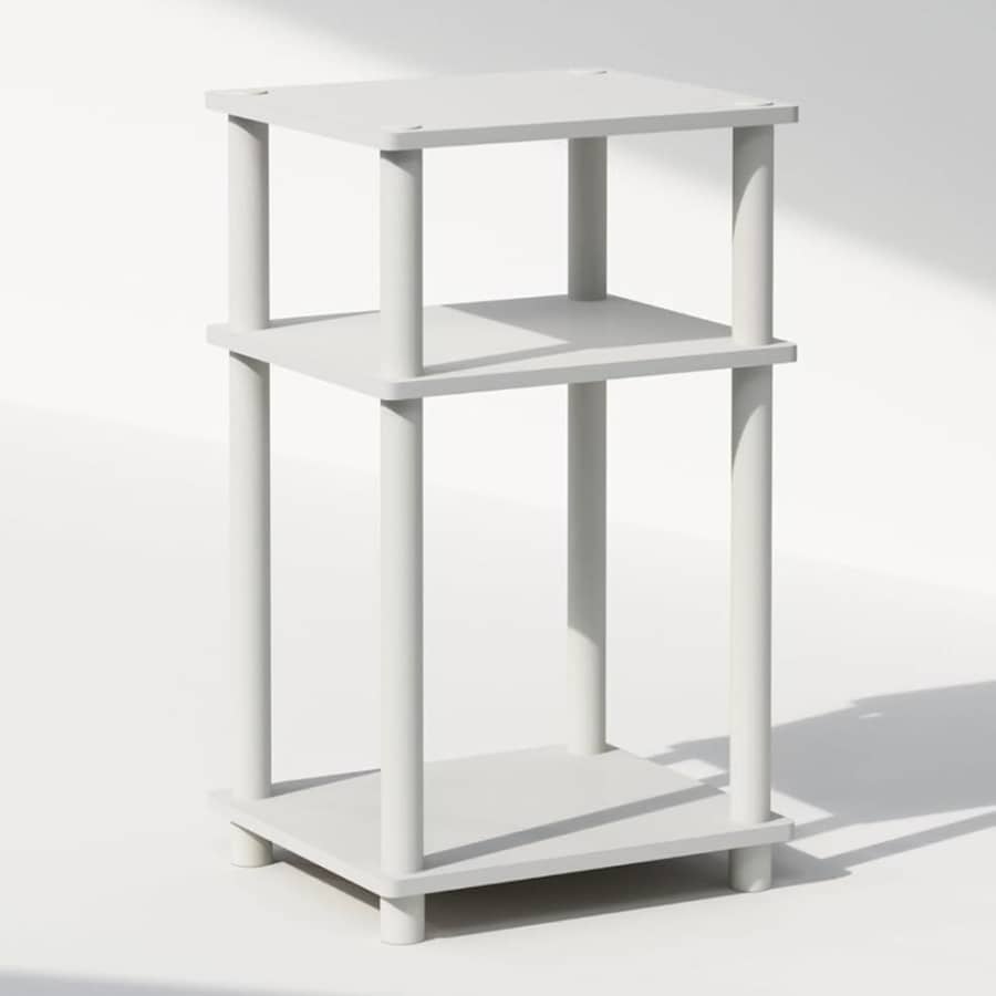 Furinno 3-Tier Turn-N-Tube Storage Nightstand: $15