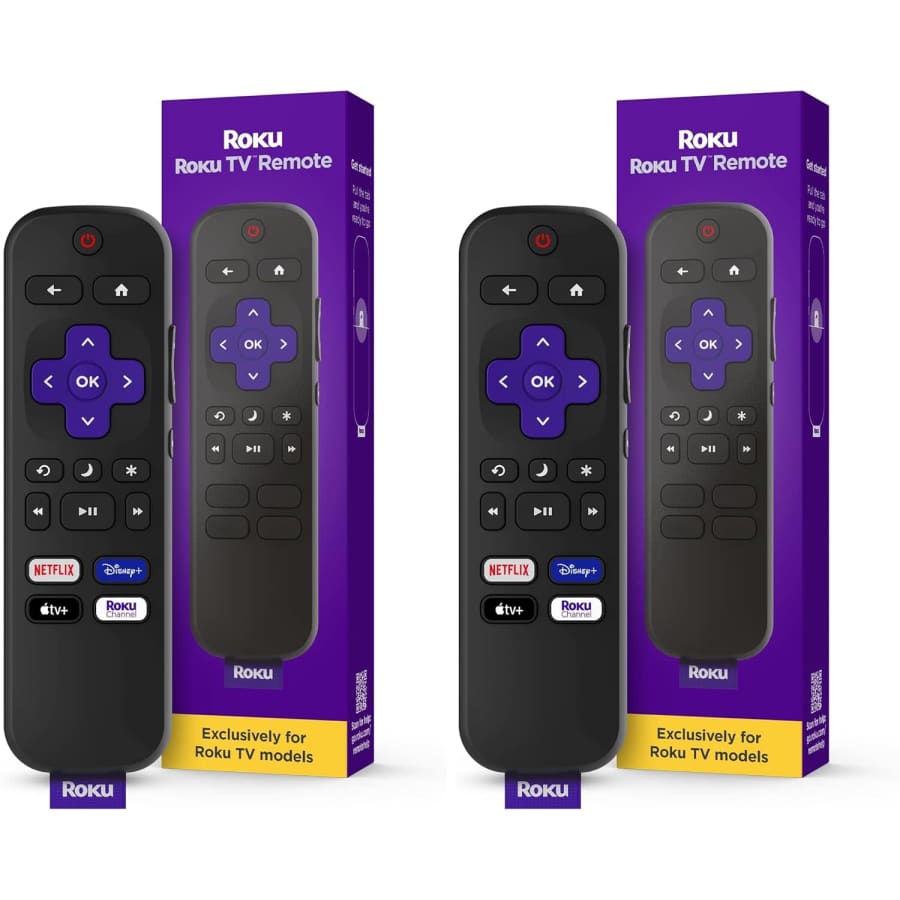 Roku TV Remote Control 2-Pack: $13