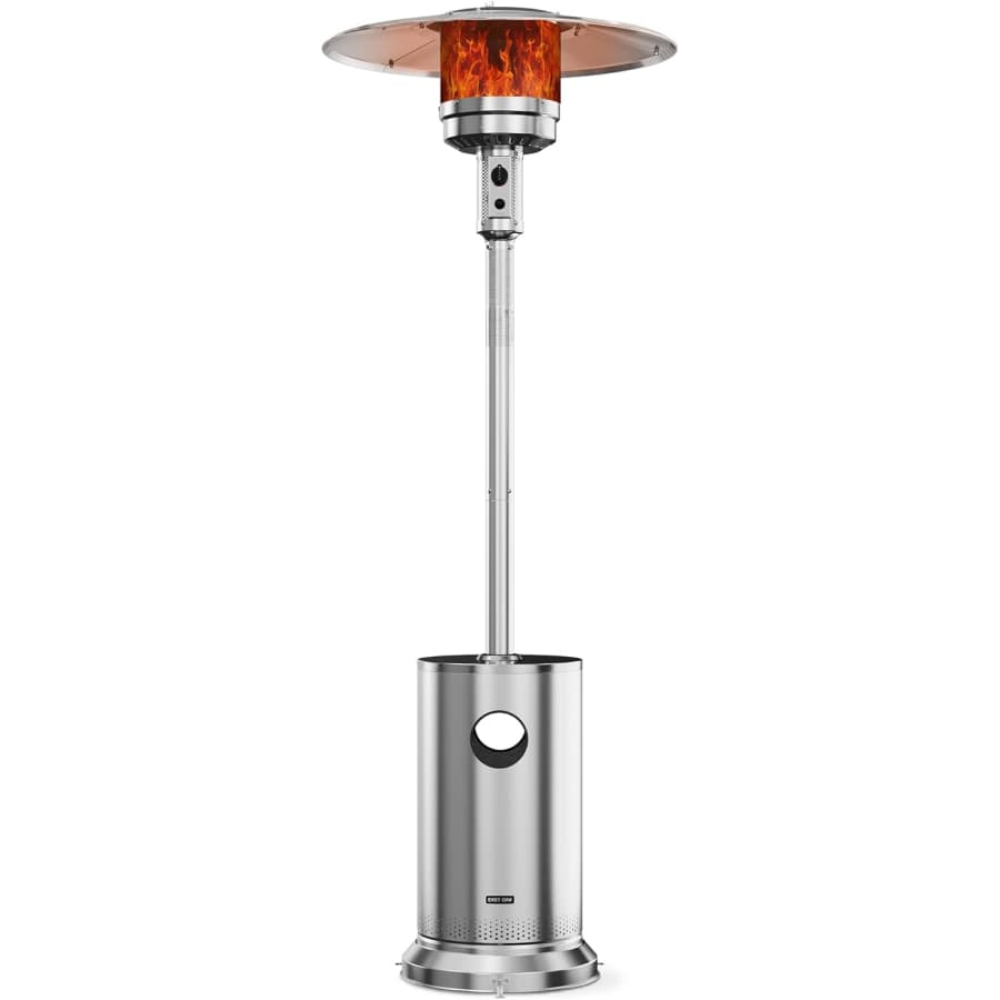 East Oak 48,000-BTU Patio Heater: $74 East Oak 48,000-BTU Patio Heater: $74