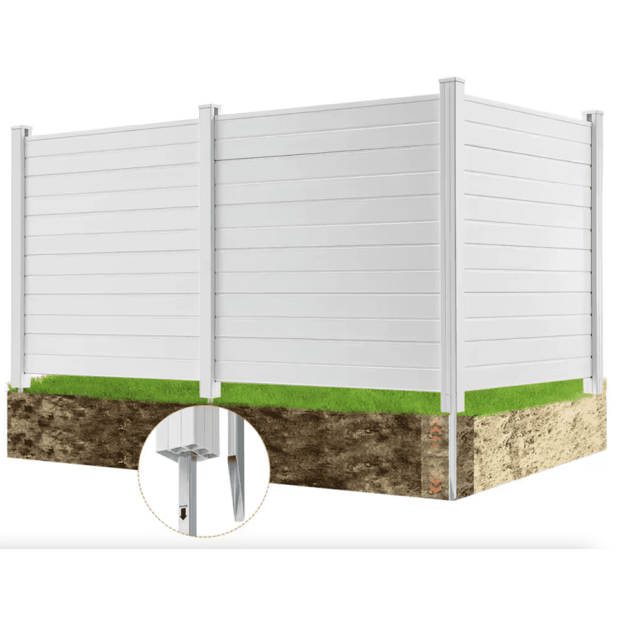 50" x 50" Outdoor Privacy Screen 3-Panel Pack: $126 50" x 50" Outdoor Privacy Screen 3-Panel Pack: $126