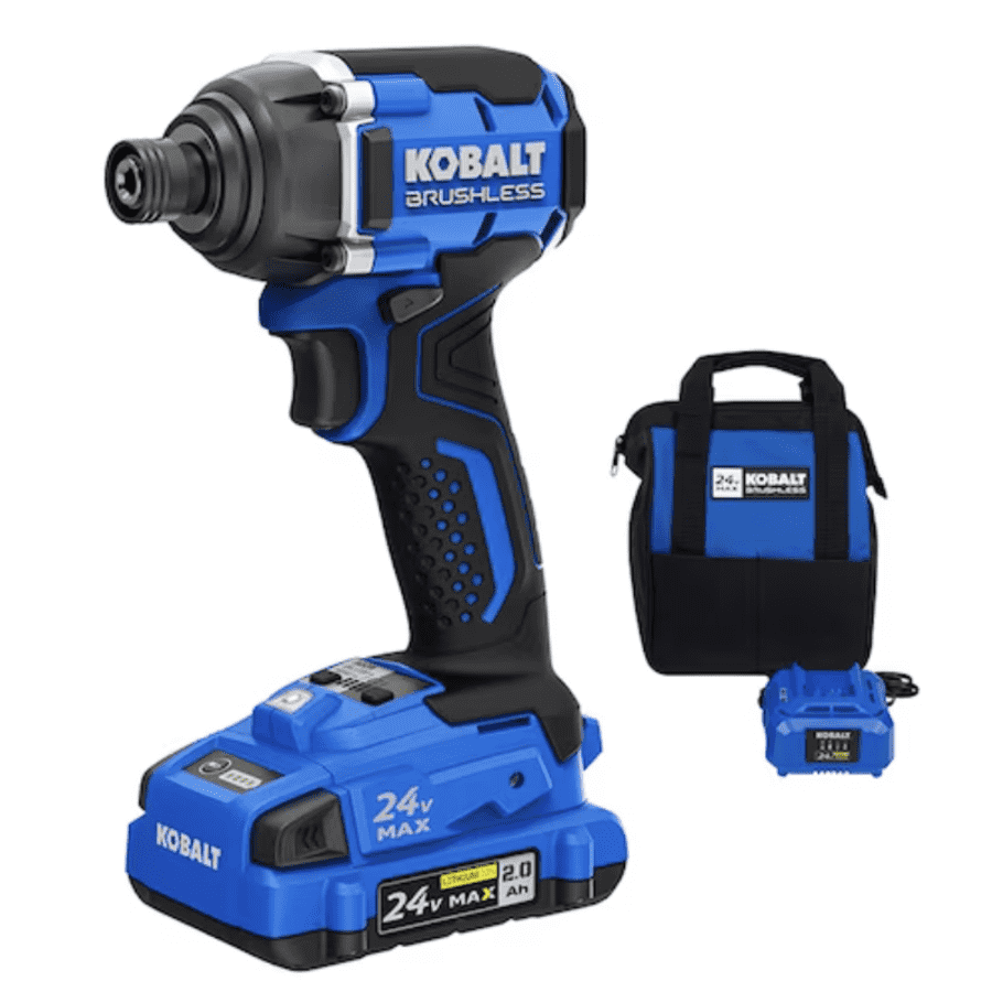 Kobalt Next-Gen 24V 1/4" Cordless Impact Driver Kit: $79 Kobalt Next-Gen 24V 1/4" Cordless Impact Driver Kit: $79