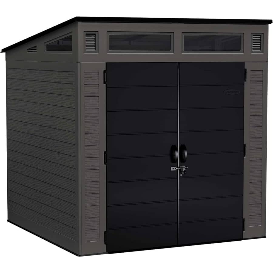 Suncast 200-cu. ft. Modernist Storage Shed: $800