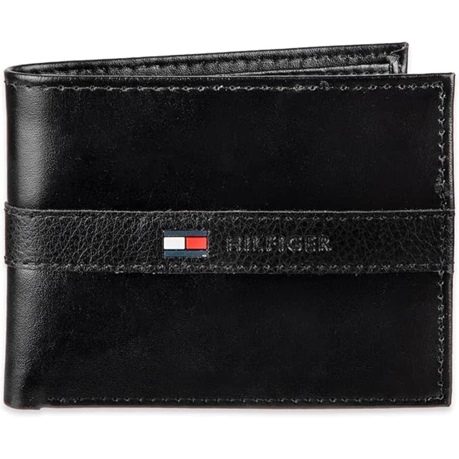 Tommy Hilfiger Men's Classic Leather Bifold Wallet: $12.72 Tommy Hilfiger Men's Classic Leather Bifold Wallet: $12.72