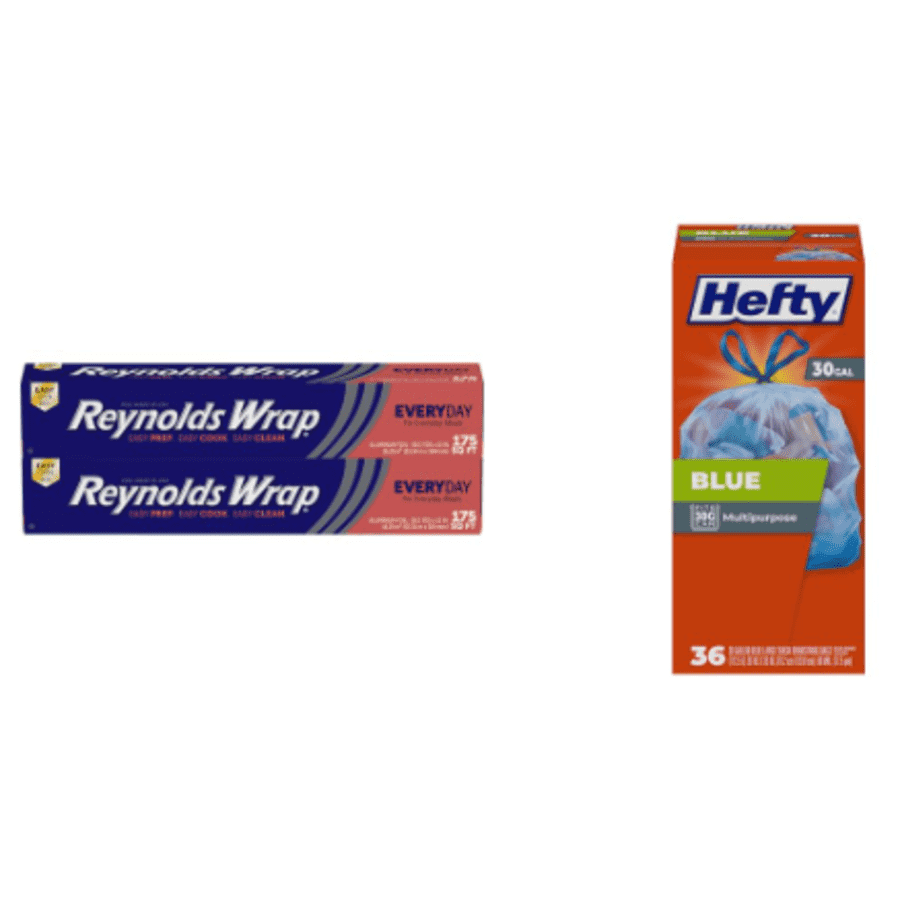 Hefty and Reynolds Products at Amazon: Extra 10% off Subscribe & Save