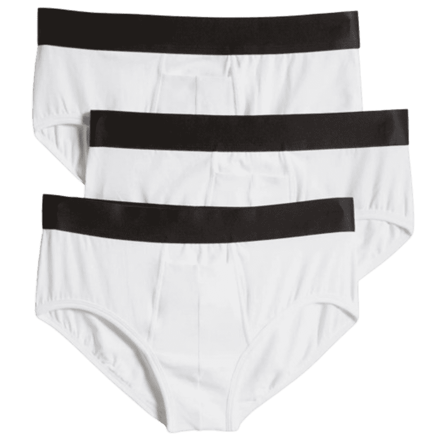 Nordstrom Men's Modern Stretch Cotton Brief 3-Pack (XL only): $9.99