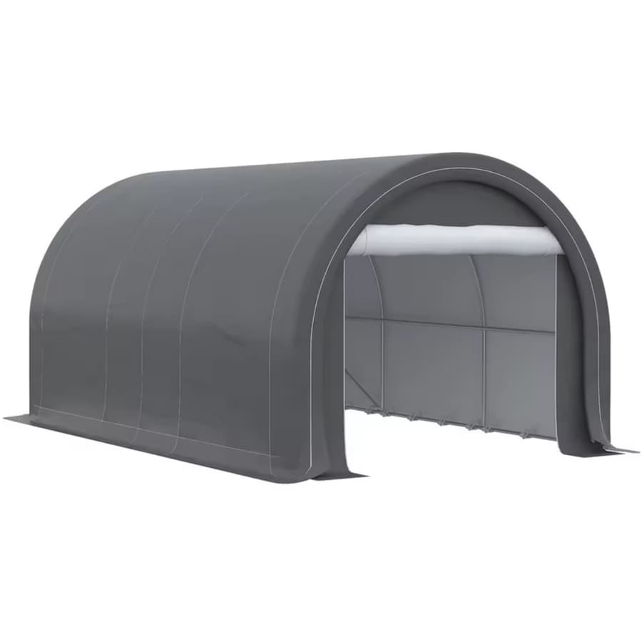 Outsunny 10x16-Foot Portable Garage: $181