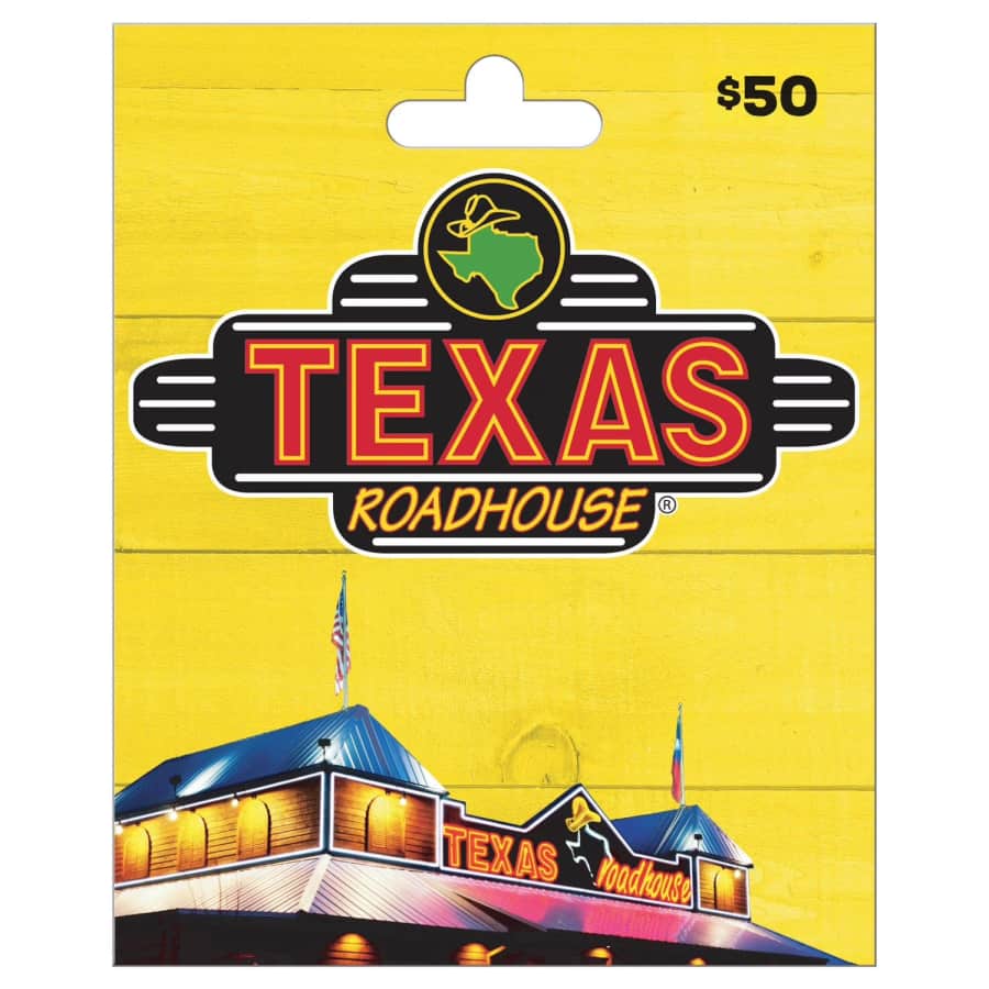 $50 Texas Roadhouse Gift Card: $48