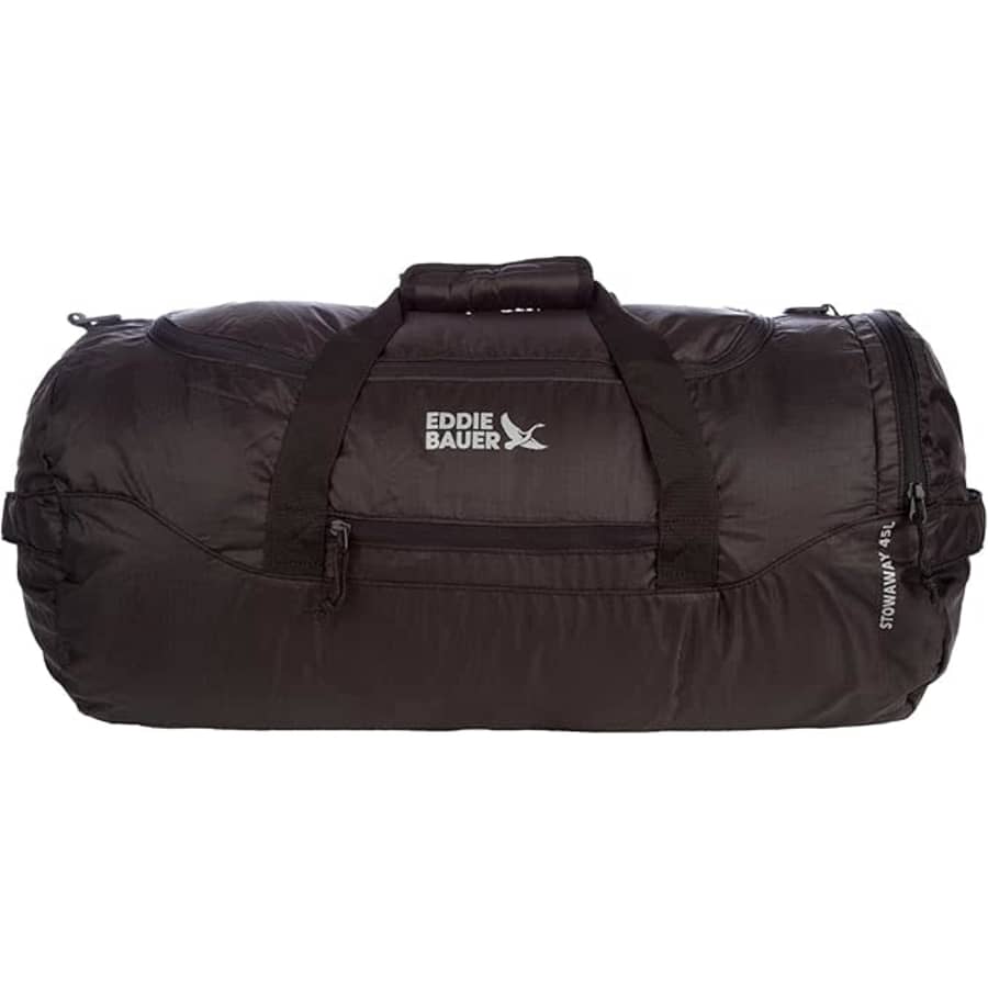 Eddie Bauer Stowaway Packable 45L Duffel Bag: $23