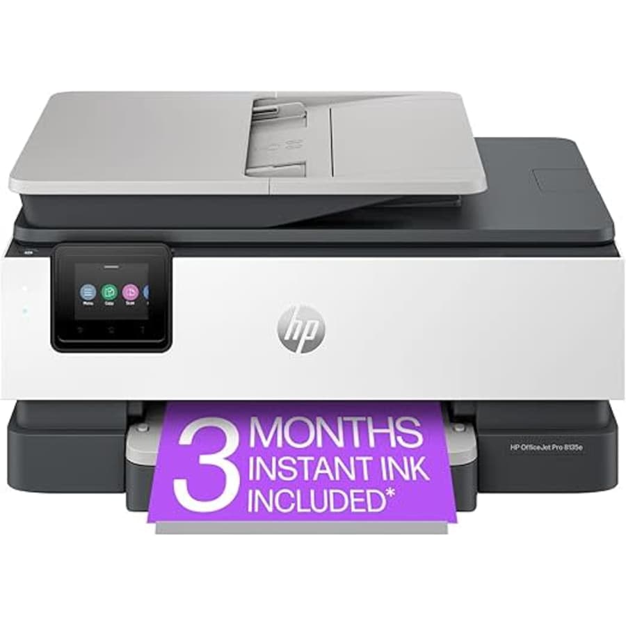 HP OfficeJet Pro 8135e Wireless All-in-One Inkjet Printer: $150