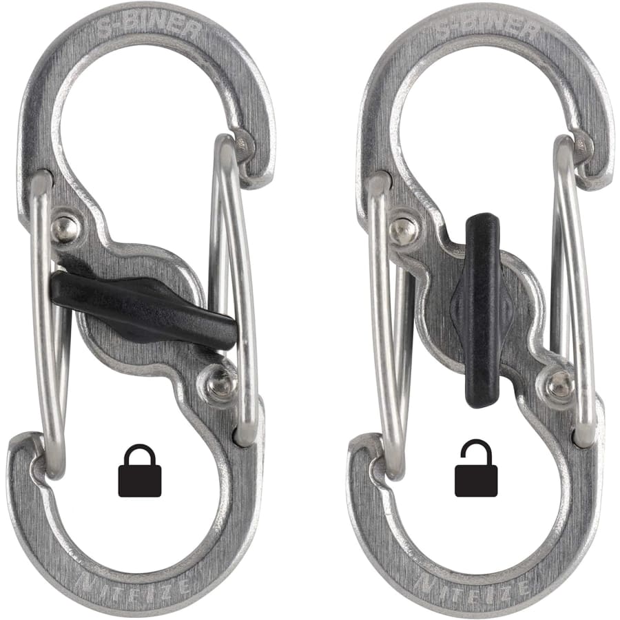 Nite Ize S-Biner MicroLock 2-Pack: $2.98