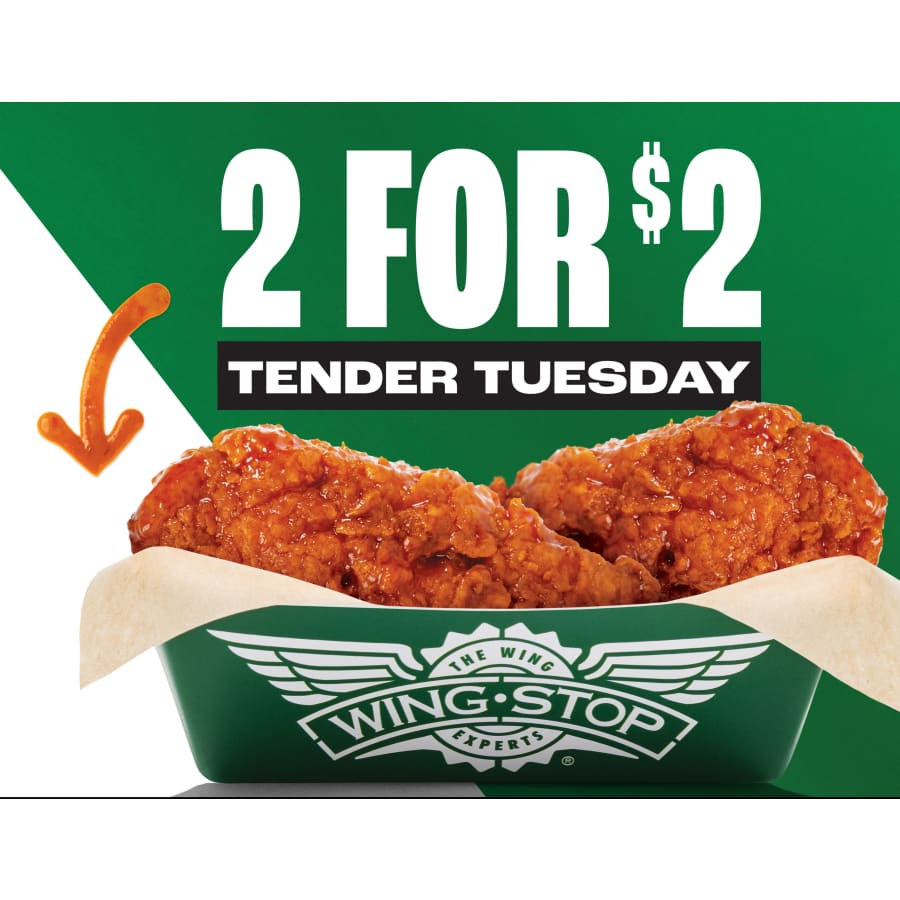 Wingstop Tender Tuesday: 2 for $2
