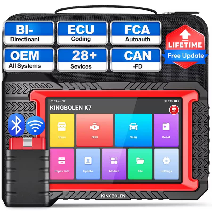 Kingbolen K7 Car Diagnostic Tool: $215 Kingbolen K7 Car Diagnostic Tool: $215