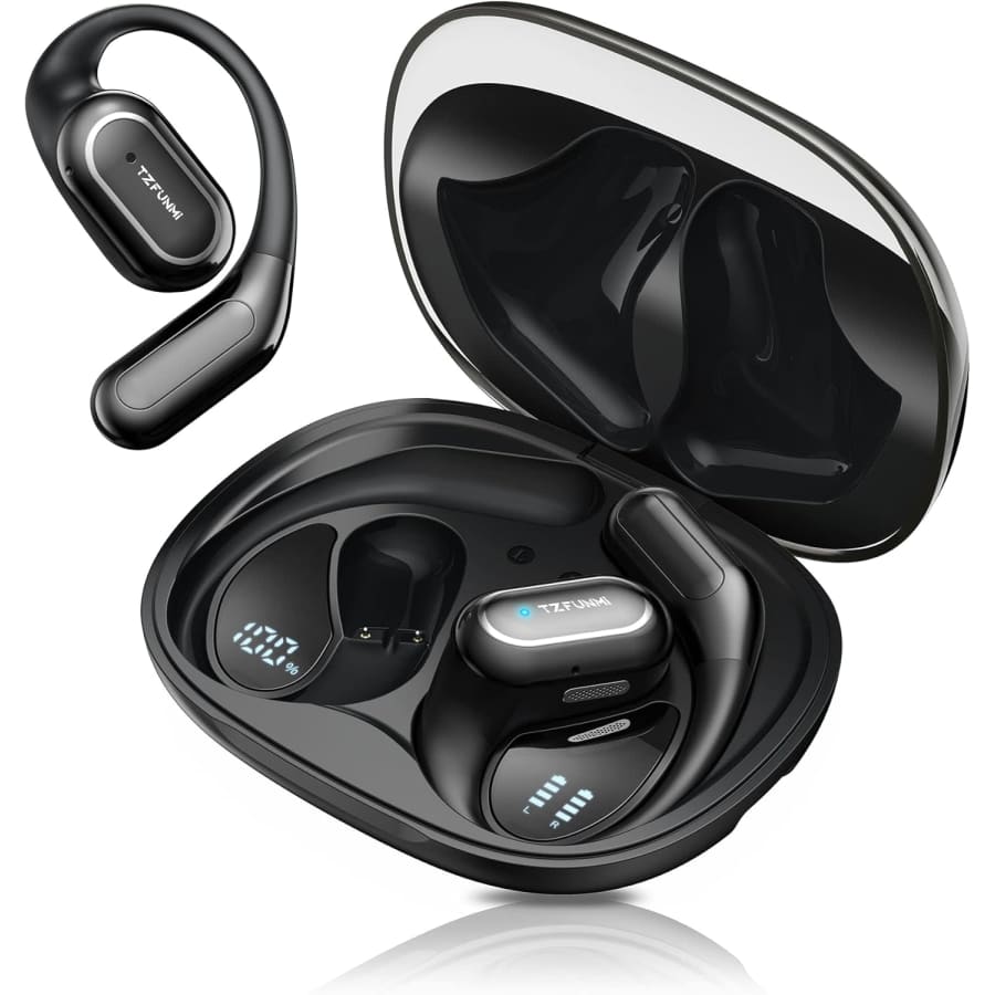 Open-Ear Bluetooth Wireless Earbuds: $30