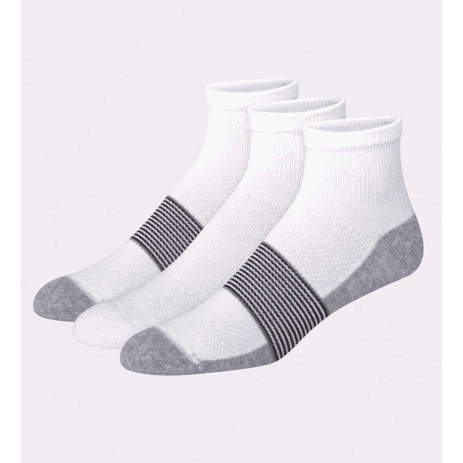 Hanes Cool DRI Men's Ankle Socks with Ventilation 3-Pair Pack: $3.50