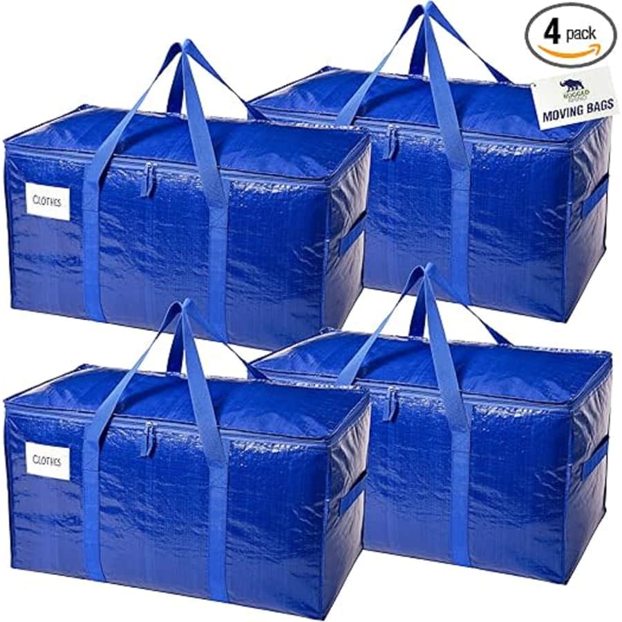 Rugged Rhino 50-lb. Moving Bag 4-Pack: $11.99 Rugged Rhino 50-lb. Moving Bag 4-Pack: $11.99
