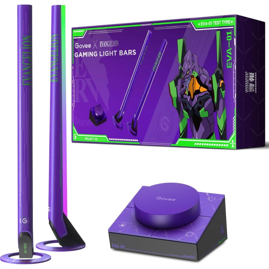 Govee x Evangelion RGBIC Gaming Light Bars: $60 Govee x Evangelion RGBIC Gaming Light Bars: $60