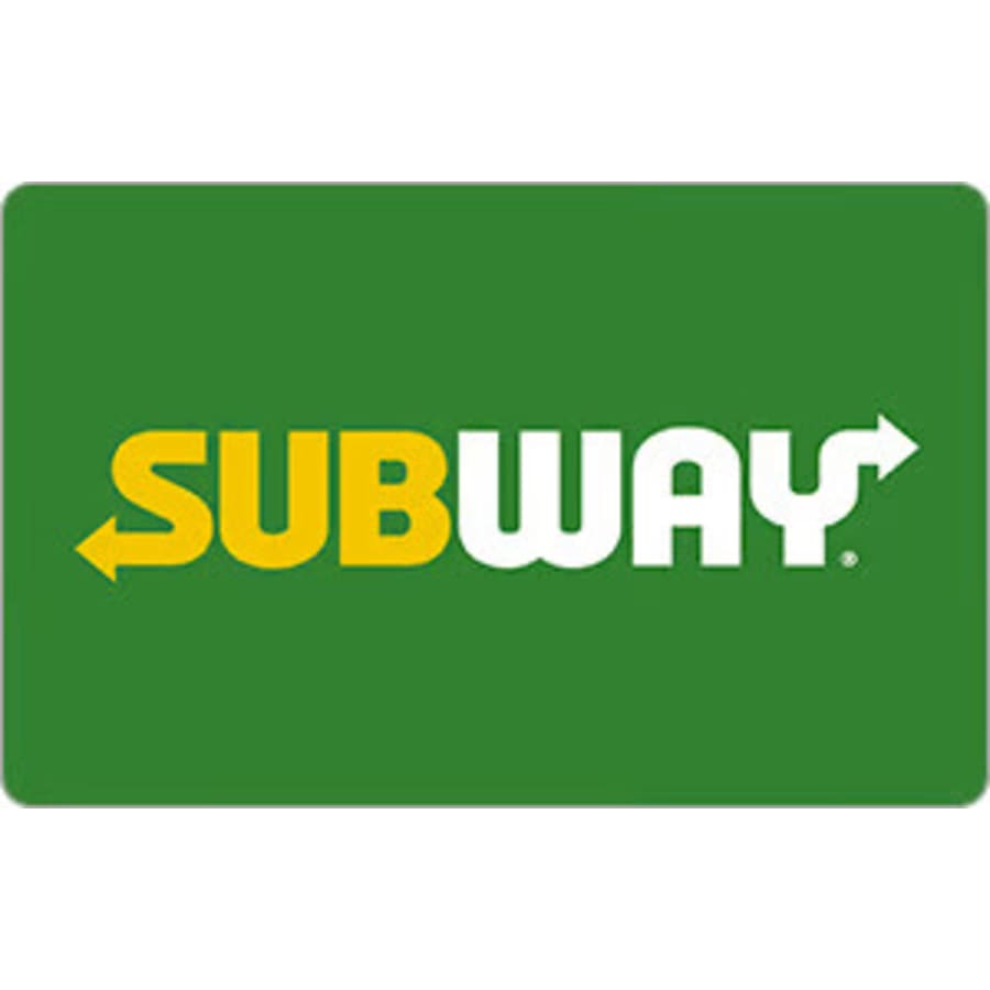 $25 Subway Gift Card: $20
