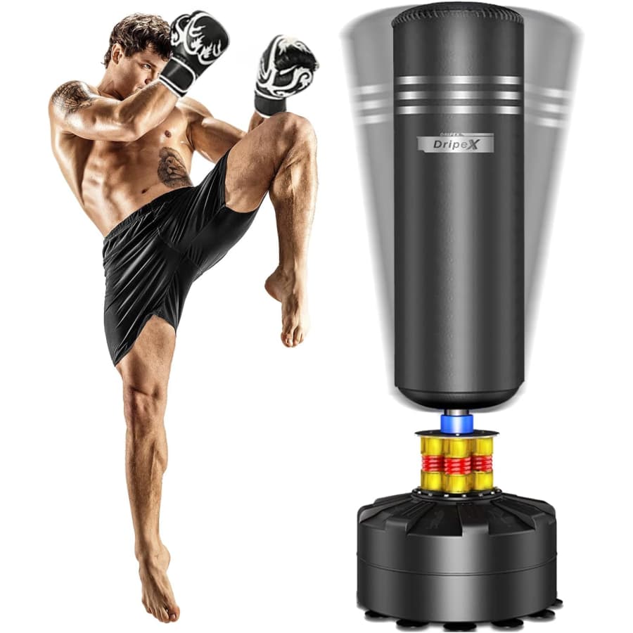Dripex Freestanding Boxing Bag: $114