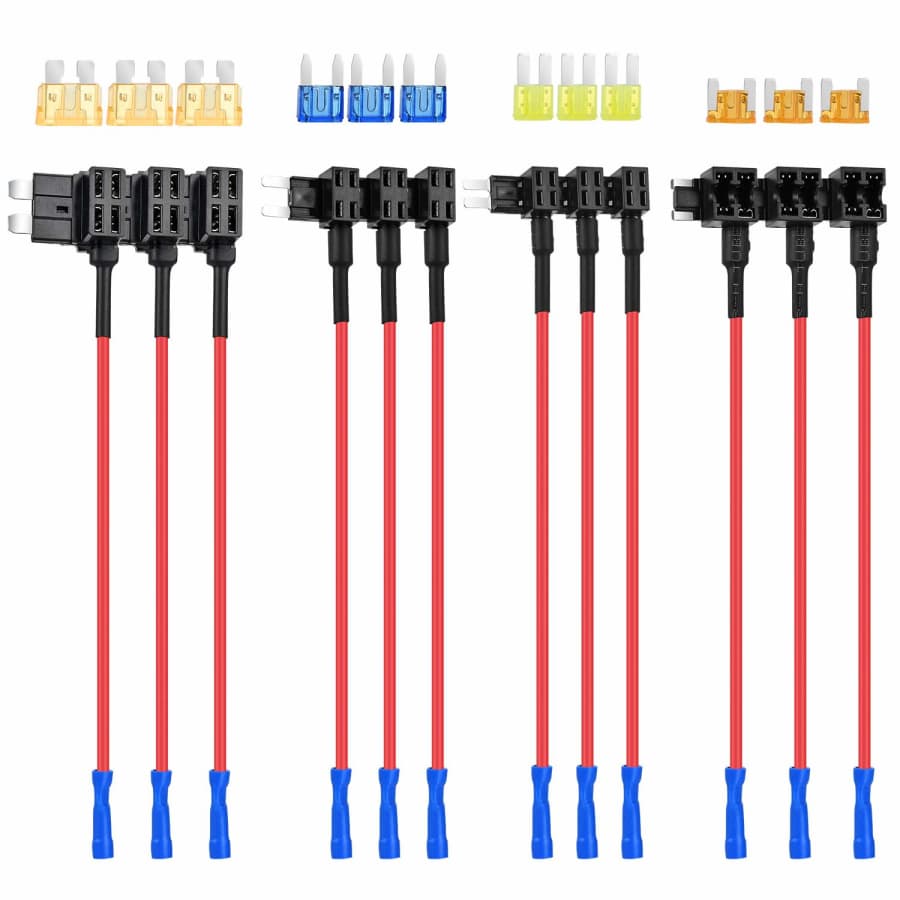 Nilight Add-a-Circuit Fuse Tap 12-Pack: $10.19 Nilight Add-a-Circuit Fuse Tap 12-Pack: $10.19