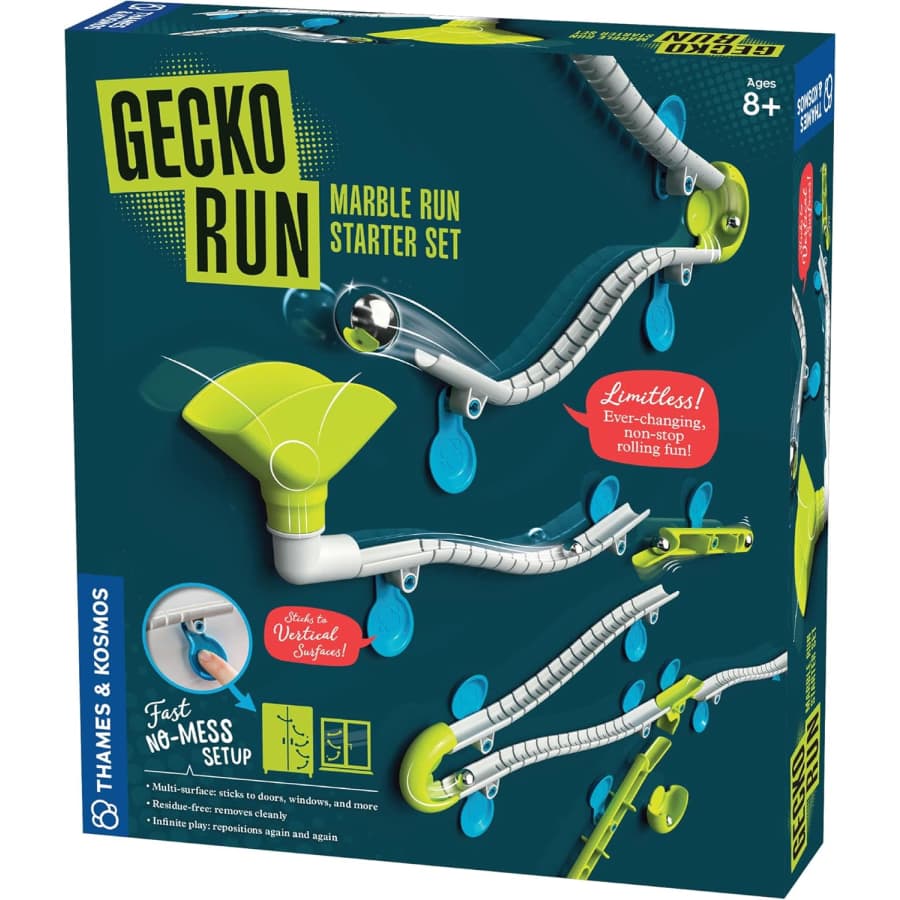 Thames & Cosmos Gecko Run 63-Piece Vertical Marble Run Set: $12 Thames & Cosmos Gecko Run 63-Piece Vertical Marble Run Set: $12