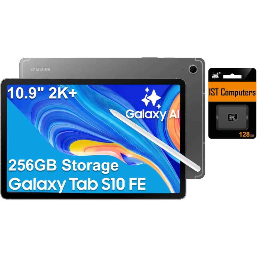 Samsung Galaxy Tab S10 FE AI Android Tablet: $399.99 Samsung Galaxy Tab S10 FE AI Android Tablet: $399.99