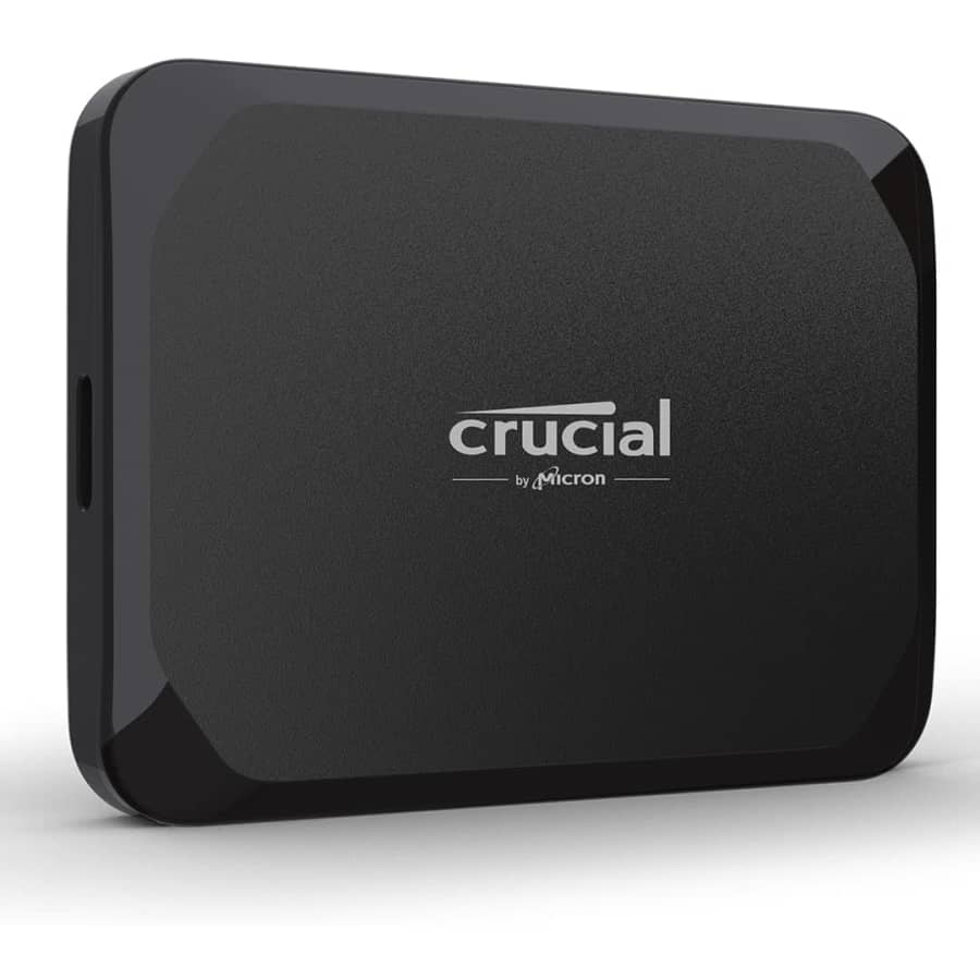 Crucial X9 4TB Portable SSD: $185 Crucial X9 4TB Portable SSD: $185
