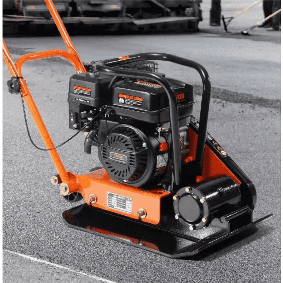 Vevor 2.8HP Gasoline Plate Compactor: $232