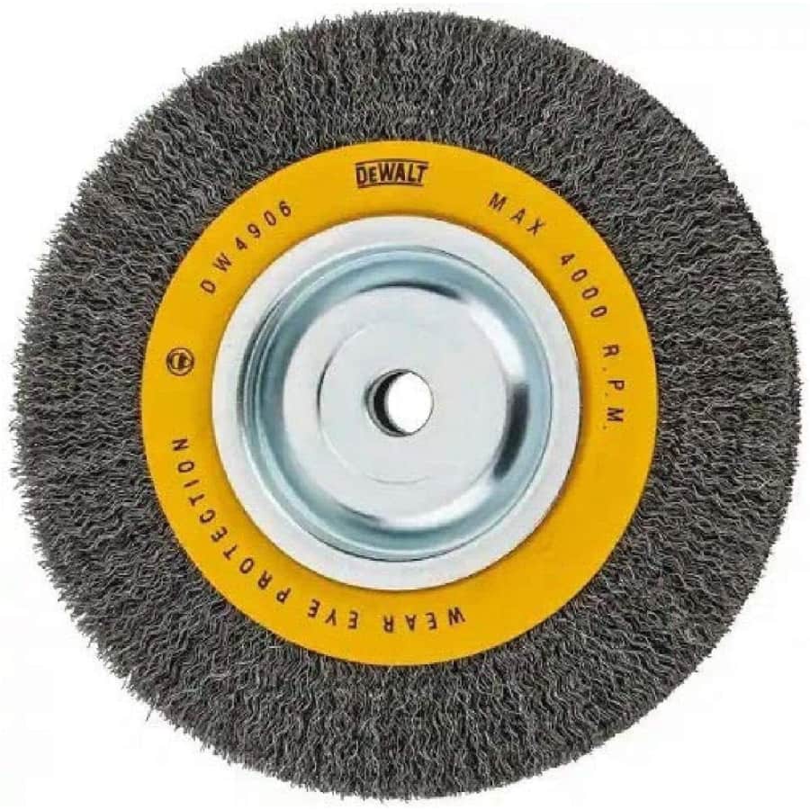 DeWalt 8" Wire Wheel for Bench Grinder: $12 DeWalt 8" Wire Wheel for Bench Grinder: $12