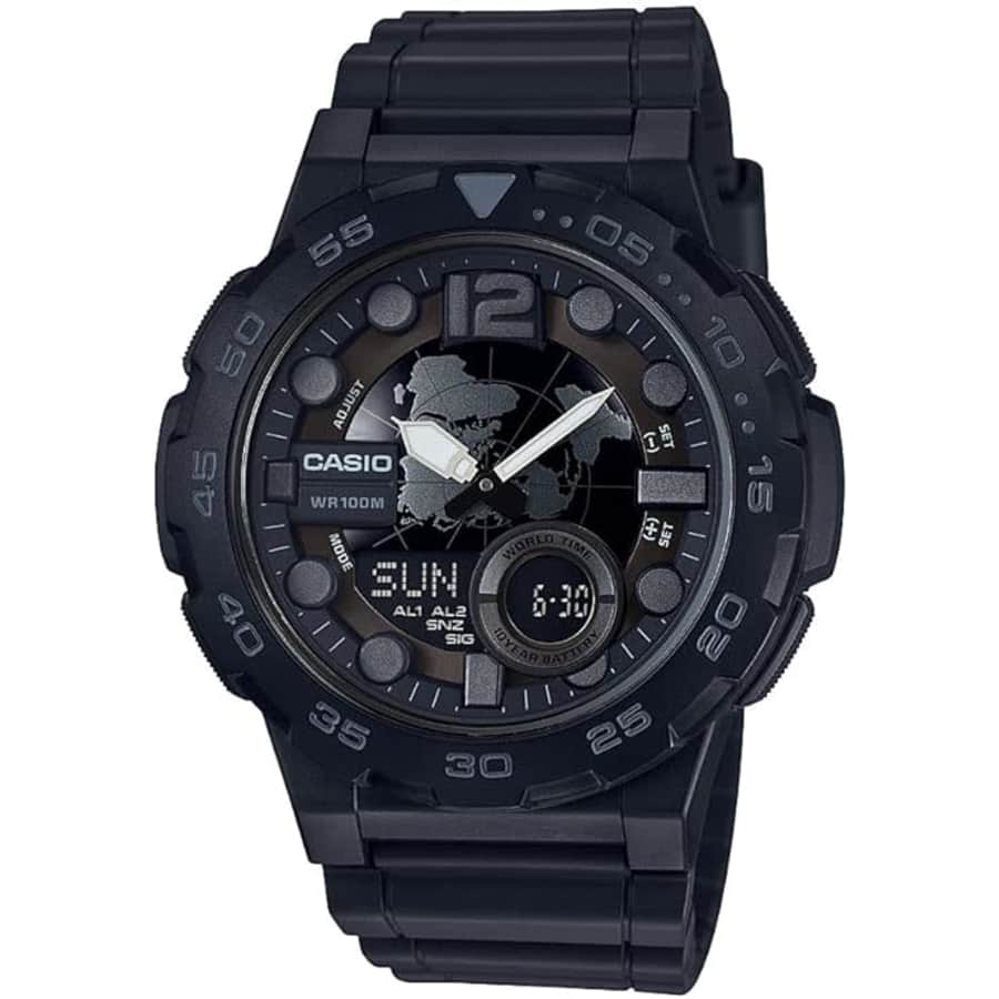 Casio Men's Classic Analog-Digital Watch: $28