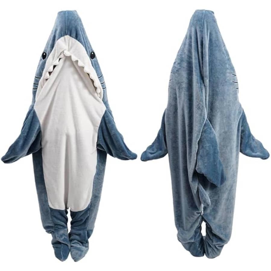Shark Blanket Hoodie Onesie: $20 Shark Blanket Hoodie Onesie: $20