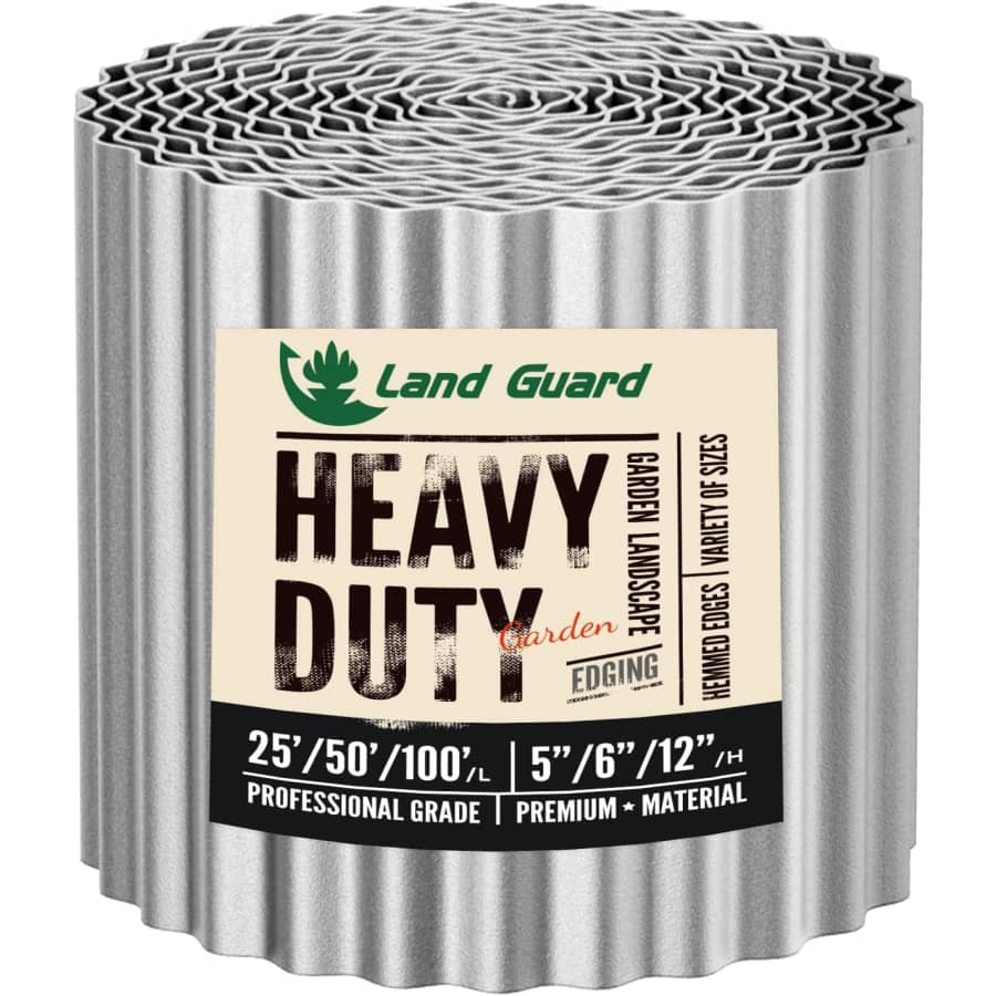Land Guard 50-Foot Corrugated Garden Edging Border: $30 Land Guard 50-Foot Corrugated Garden Edging Border: $30
