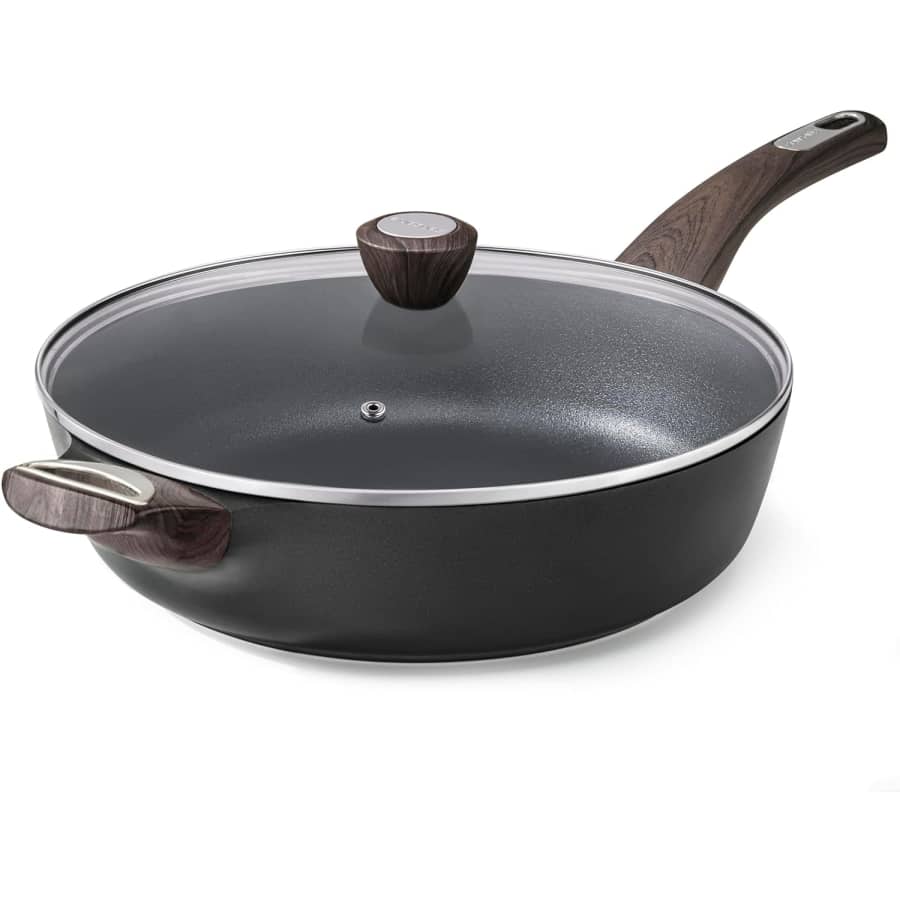 Sensarte 12" Nonstick Frying Pan Skillet with Lid: $40