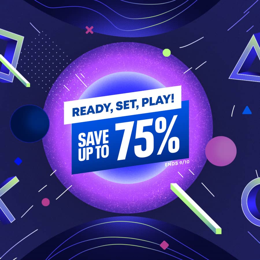 PlayStation Store Ready, Set, Play! Sale: Up to 90% off PlayStation Store Ready, Set, Play! Sale: Up to 90% off