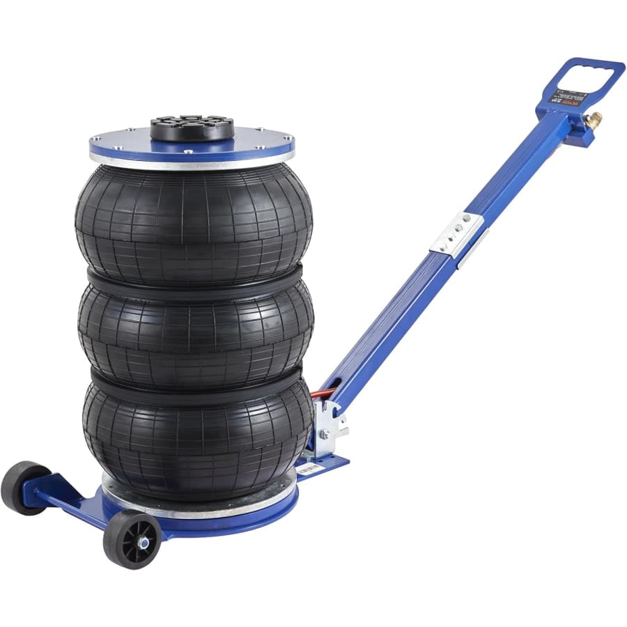 Vevor 5-ton / 11,000-lb Triple Bag Air Jack: $95